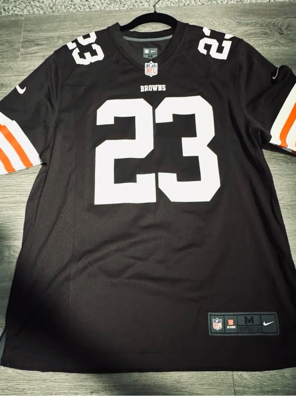 Nike MEDIUM Cleveland Browns Jersey | #23 Joe Haden